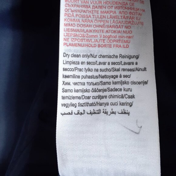 Selected Homme Mens Sport Coat Jacket Sz 42R Navy 221A - Picture 5 of 5